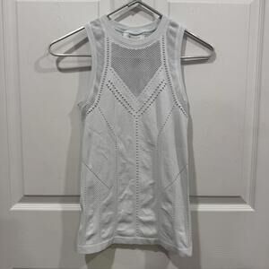 Women’s Athleta Top Tank Mesh Xsmall Xs Baby Blue? Xsmall Mesh Design‎ Athlete